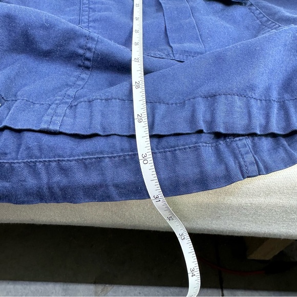 Torrid Short Sleeve Navy Blue Anorak Hooded Jacket 3X Military Jacket 10840752 - Picture 8 of 11